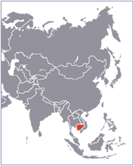 carte du Cambodge