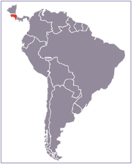 carte du Costa rica