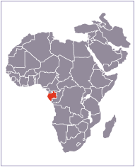 carte du Gabon