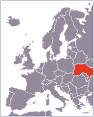 carte du Ukraine